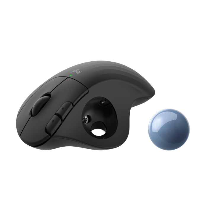 Logitech M575 ERGO Thumb-Operated Wireless Trackball Mouse