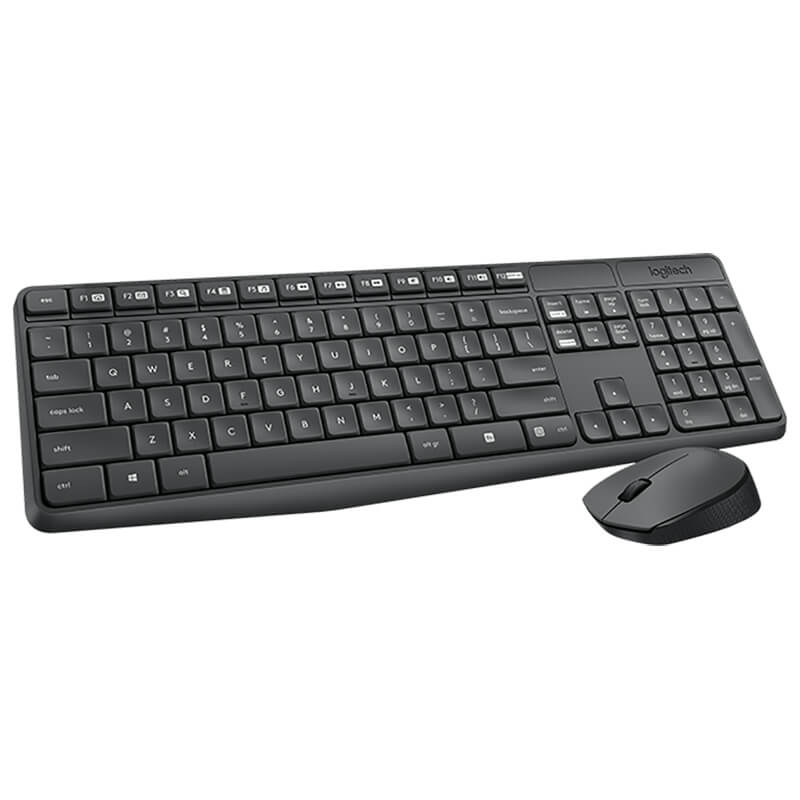 Logitech MK235 Wireless Keyboard & Mouse Combo-Logitech Pakistan
