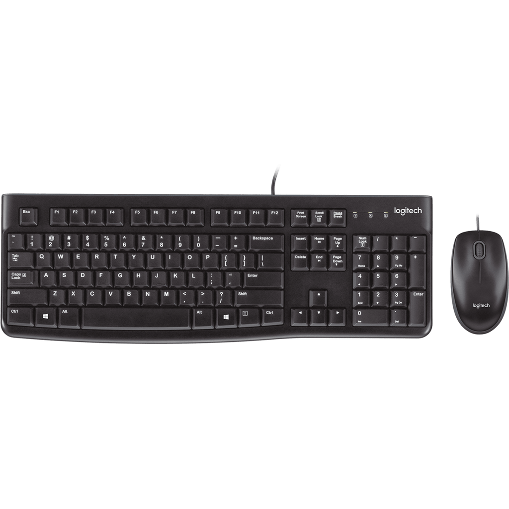 Logitech MK120 USB Keyboard & Mouse Combo